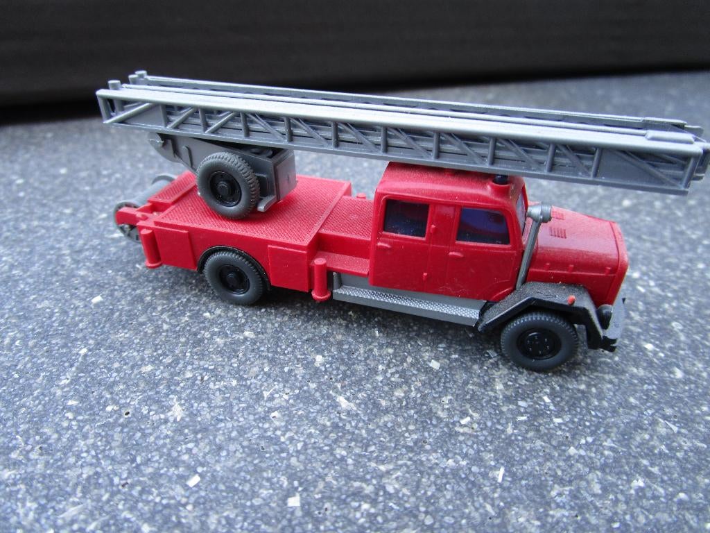 Brekina Opel Blitz Ladderwagen, Gebruikt, Ophalen of Verzenden, X, Brekina