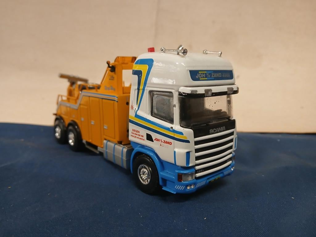 Scania, Joh v/d Zand, wrecker., Ophalen of Verzenden, Nieuw, Bus of Vrachtwagen, Lion Toys