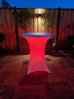 Te huur: statafels met led verlichting, Ophalen of Verzenden, Zo goed als nieuw, Versiering