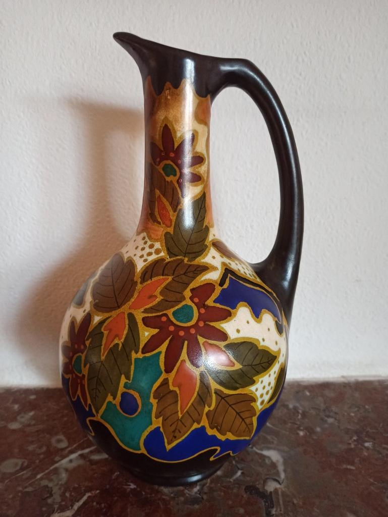 Plateel kruikje van Gelria Arnhem, Ophalen of Verzenden