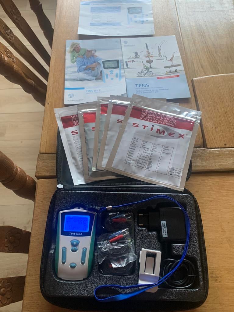 TENS eco 2 Neurostimulator ( bevallings ) pijn verlichting., Ophalen, Gebruikt