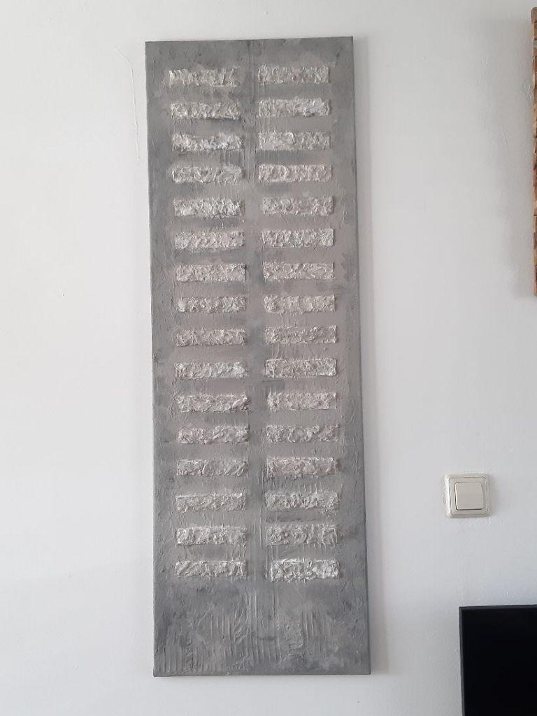 wandpaneel WABI SABI 40x120, Ophalen, Minder dan 50 cm, Nieuw, Schilderij