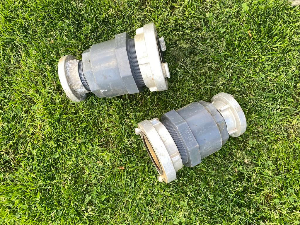 2x storz 100 brandweer koppeling, Ophalen of Verzenden, Zo goed als nieuw