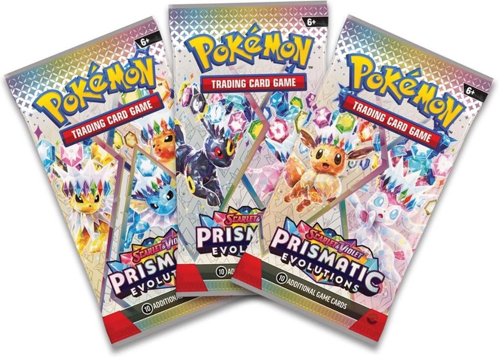 Pokémon Prismatic Evolutions Poster Collection Box, Ophalen of Verzenden, Nieuw, Boosterbox, Foil
