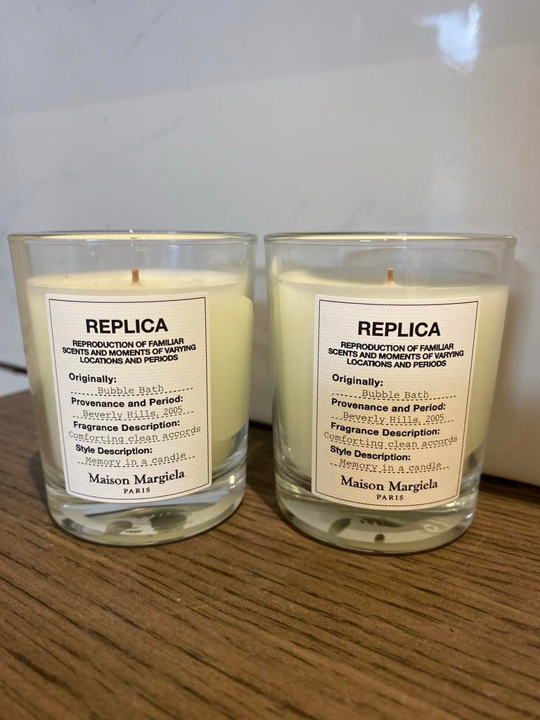 Maison Margiela Replica kaars 1+1 gratis, Overige materialen, Nieuw, Crème, Ophalen of Verzenden