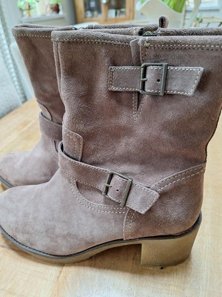 Nieuwe leren Enkellaarzen 40/41, Kleding | Dames, Schoenen, Bruin, Lasocki, Lage of Enkellaarzen, Nieuw