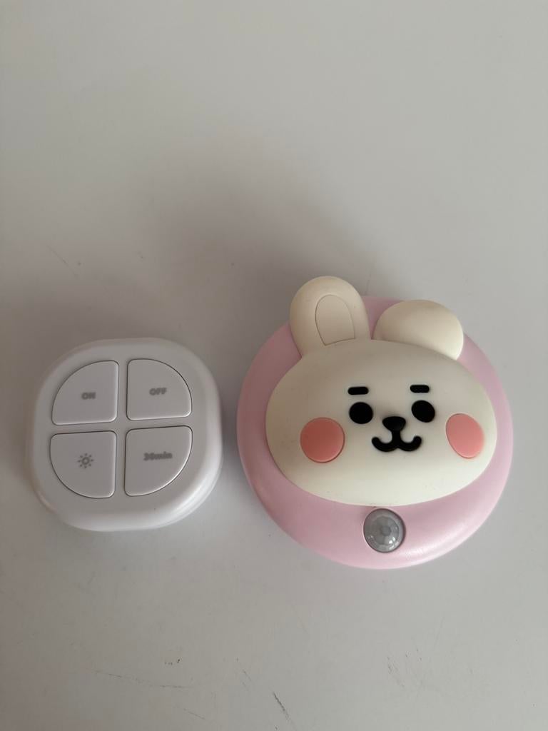 BT21 BTS cooky nachtlamp met sensor en afstandsbediening, Ophalen of Verzenden, Gebruiksvoorwerp