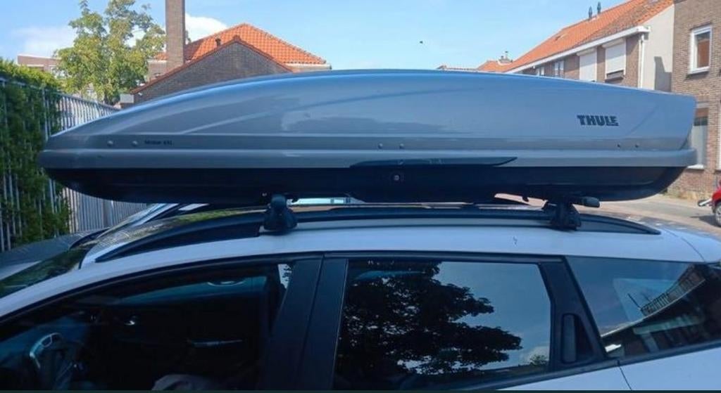 Thule xxl Dakkoffer te huur - Extra ruimte voor uw reis!, Auto diversen, Dakkoffers, Gebruikt, Ophalen of Verzenden