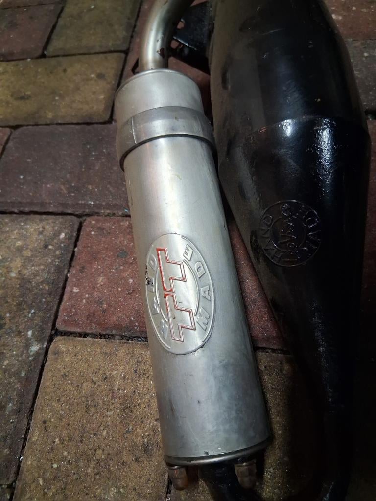 Handmade leovince tt uitlaat voor gilera runner of zip, Ophalen of Verzenden, Zo goed als nieuw, Uitlaat, Piaggio