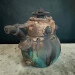 Unieke  Steampunk Theepot Jean Fontaine ( keramiek), Ophalen