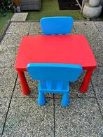 Tafel met 2 stoelen, Ophalen, Zo goed als nieuw, Stoel(en)