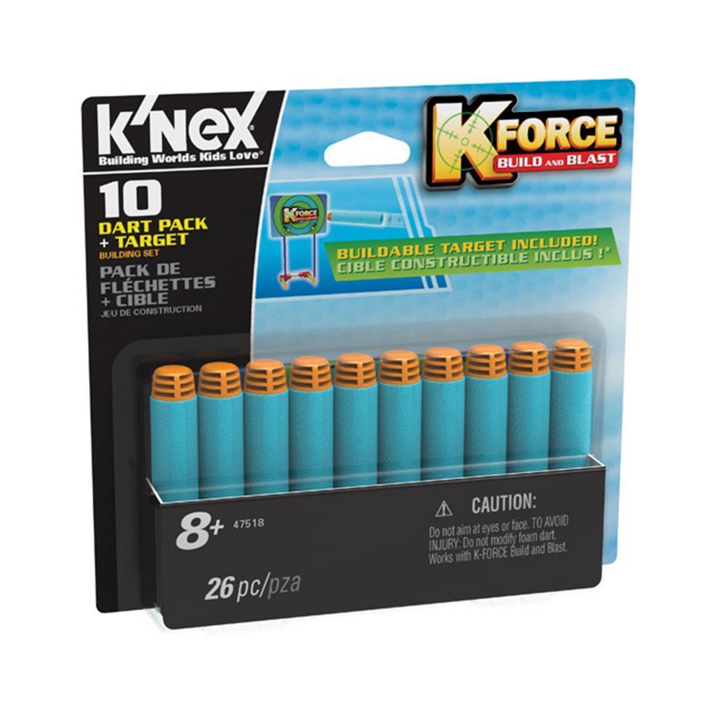 Knex: K-Force Darts 10-Pack, ., Jongen of Meisje, Nieuw, Ophalen of Verzenden