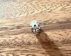 Pandora zilvere bedel / charm van bloemetjes, Pandora, Ophalen of Verzenden, Zo goed als nieuw, 1 bedel