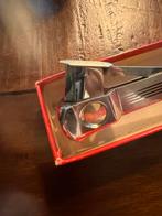 Pfeilring Solingen sigarenknipper in doosje, Verzamelen, Rookartikelen, Aanstekers en Luciferdoosjes, Ophalen of Verzenden, Gebruikt