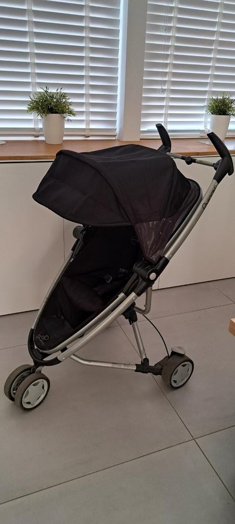 Quinny Zapp buggy zwart, Ophalen, Gebruikt, Quinny, Verstelbare rugleuning
