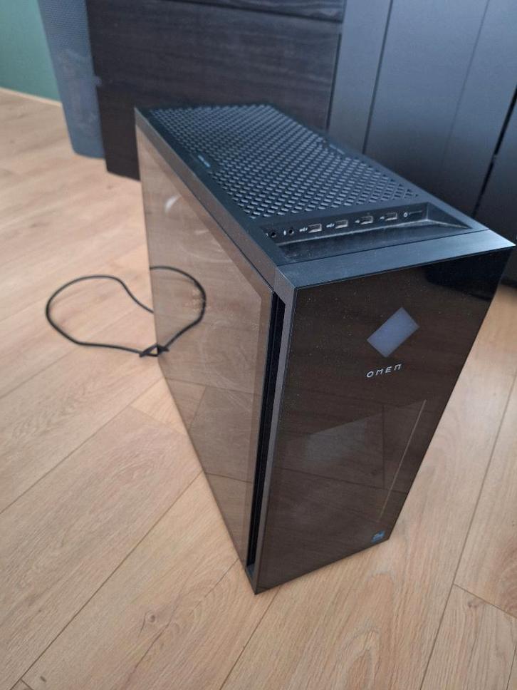 Gaming Computer OMEN 40L Desktop GT21-0810nd GeForceRTX 3080, Computers en Software, Desktop Pc's, Gebruikt, 4 Ghz of meer, SSD
