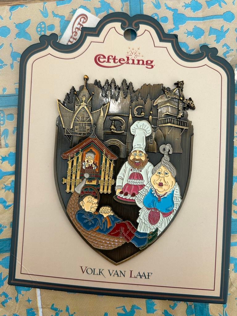 Efteling pin Volk van Laaf, Ophalen of Verzenden, Nieuw, Overige typen