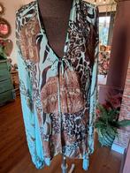 Voile tuniek jurk maat s m ibiza boho style, Kleding | Dames, Ophalen of Verzenden, Gedragen, Blauw