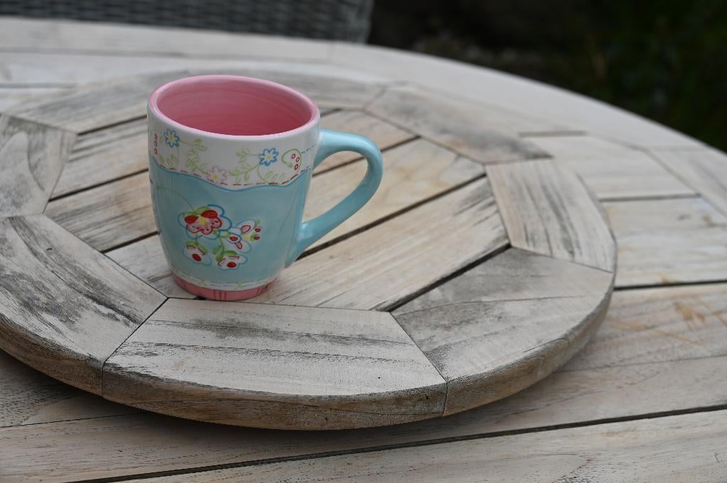 Grote mok C'est la, vie! Jet by ter Steege, Huis en Inrichting, Keuken | Servies, Ophalen of Verzenden, Zo goed als nieuw, Overige stijlen