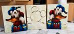 Drieluik schilderij Donald Duck, Ophalen, Donald Duck, Zo goed als nieuw, Beeldje of Figuurtje