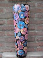 handgemaakte decoupage vaas flowers, Ophalen, Overige kleuren, 50 tot 75 cm, Nieuw