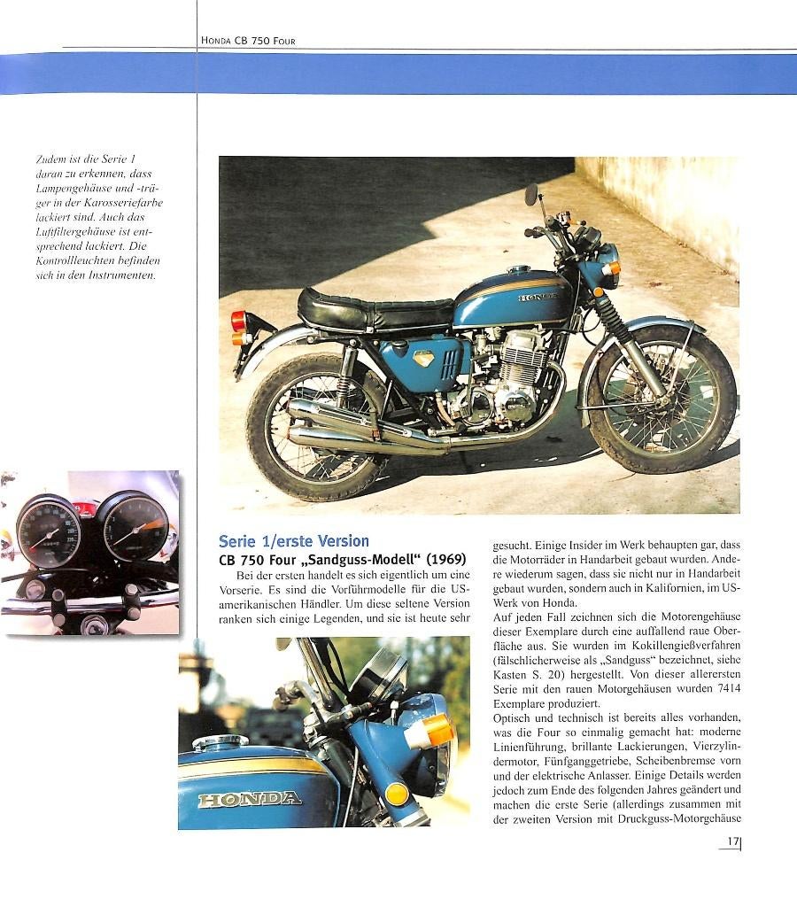 Honda CB 750 Four, Verzenden, Nieuw, Giorgio Sarti, Merk of Model