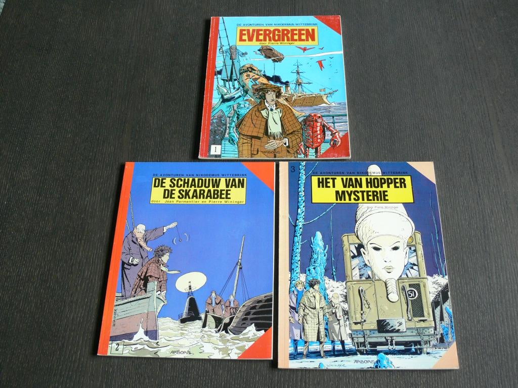 De avonturen van Nikodemus Wittebrink - 3 delen, Meerdere stripboeken, Ophalen of Verzenden, Gelezen