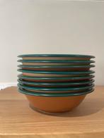 Aardewerk diepteborden, Huis en Inrichting, Keuken | Servies, Ophalen, Gebruikt, Overige typen, Overige stijlen