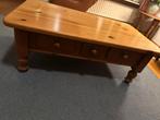 houten salontafel met lades, Ophalen, Gebruikt, Rechthoekig