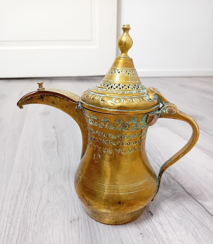 Dallah koffiepot, Antiek en Kunst, Antiek | Koper en Brons, Ophalen of Verzenden