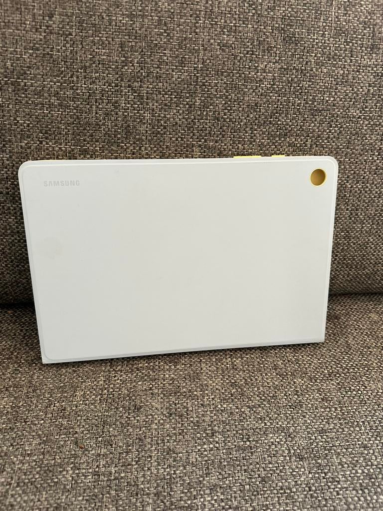 Samsung Galaxy Tab A9 Plus Bookcover Blauw waarde 55€, Computers en Software, Tablet-hoezen, Ophalen of Verzenden, Zo goed als nieuw