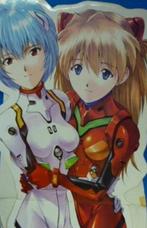 Evangelion Rei & Asuka Playstation Display Life-size Panel, Verzamelen, Ophalen of Verzenden, Gebruikt, Tv, Beeldje, Replica of Model