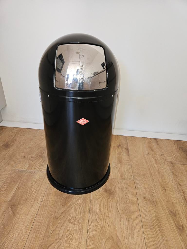 Prullenbak Wesco, Ophalen of Verzenden, Metaal, Minder dan 50 cm