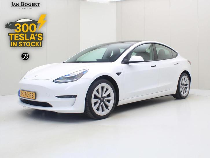 Tesla Model 3 Long-Range AWD 351pk 75 kWh FACELIFT 95% SoH [, Auto's, Tesla, Bedrijf, Te koop, Model 3, 4x4, ABS, Achteruitrijcamera