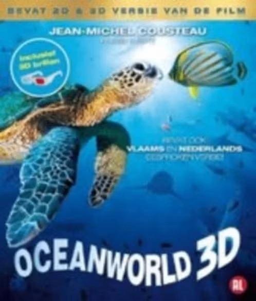 OCEANWORLD 3D (bluray) - Jean-Michel Cousteau, Ophalen of Verzenden, Zo goed als nieuw, Documentaire en Educatief