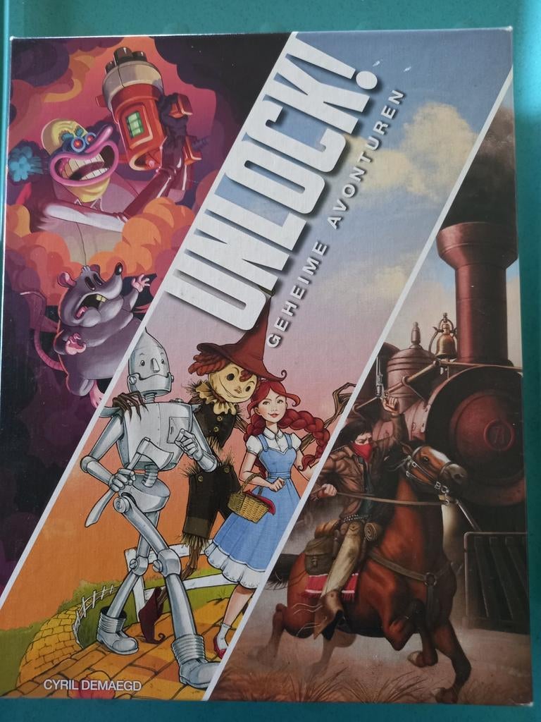 Unlock! Geheime Avonturen - Escape Room Spel, Een of twee spelers, Ophalen of Verzenden, Gebruikt, Space Cowboys