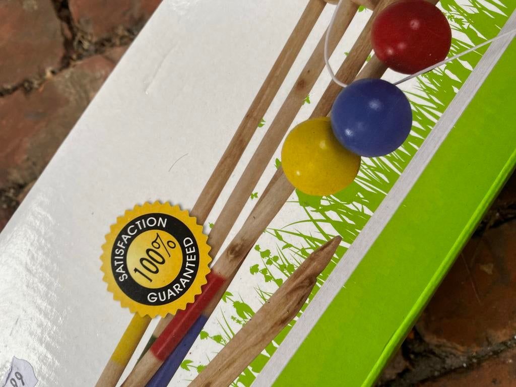 Nieuw Croquet spel van Outdoor, Ophalen of Verzenden, Nieuw