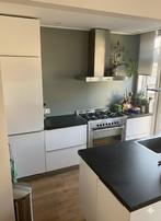 Complete keuken met inbouwapparatuur, Ophalen, Gebruikt, Wit, Enkelwandige keuken