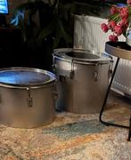 2 bijzettafeltjes, Ophalen, Zo goed als nieuw, Rechthoekig, Minder dan 55 cm