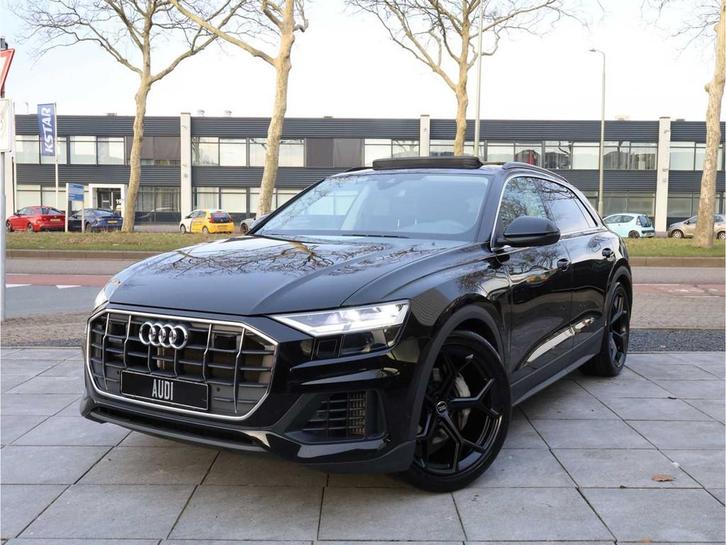 Audi Q8 55 eTFSI Quattro 340PK Automaat 2022, Auto's, Audi, Bedrijf, Q8, Benzine, SUV of Terreinwagen, Automaat, Gebruikt