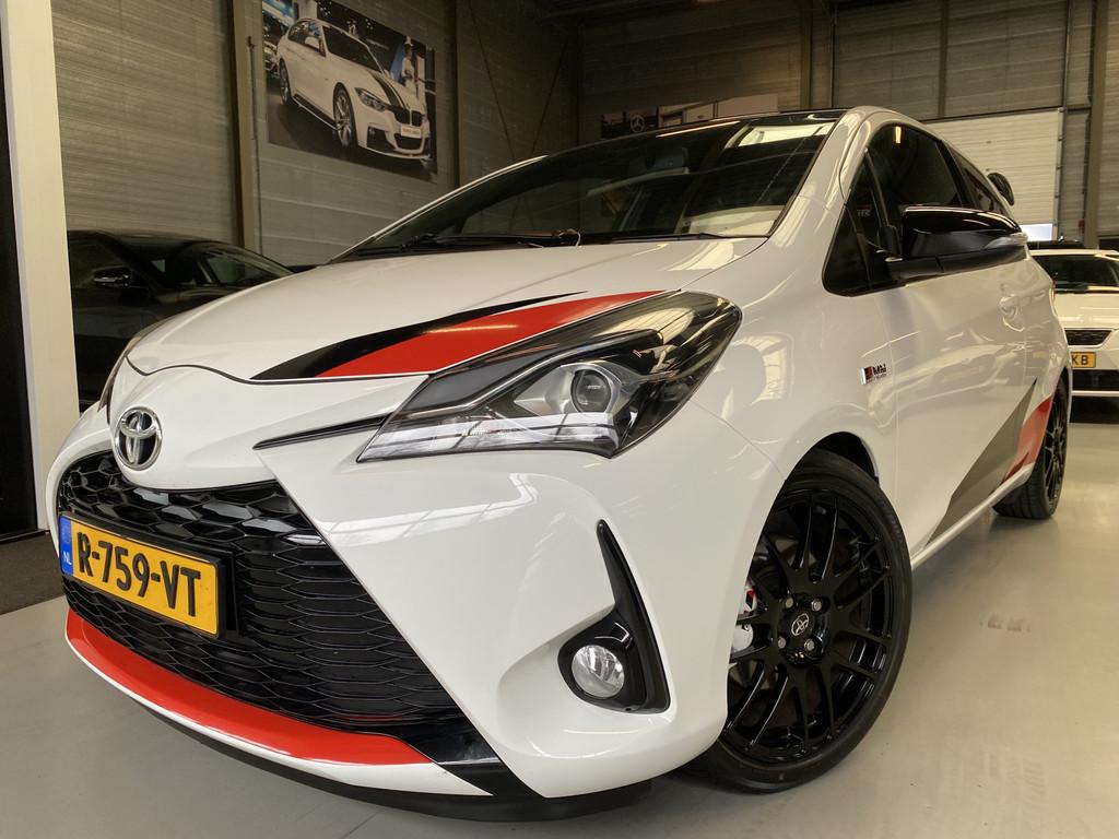 Toyota Yaris 1.8 GRMN Camera, Navi, 213PK, Limited edition 0, Auto's, Toyota, Gebruikt, 4 cilinders, Alcantara, Wit