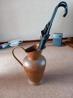 Koperen paraplubak, Ophalen