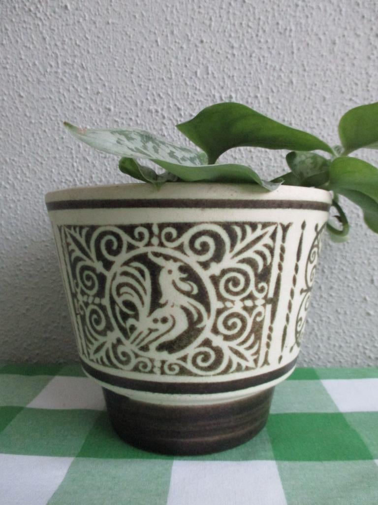 Vintage Bloempot Retro, Verzamelen, Retro, Ophalen of Verzenden, Huis en Inrichting