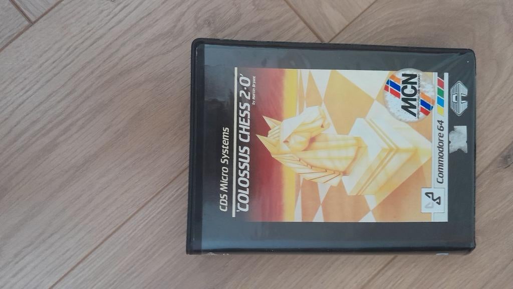 Colossus Chess 2.0 Commodore 64 - Vintage Schaakspel, Ophalen
