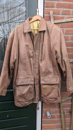 Vintage Leren Jas, Ophalen of Verzenden, Zo goed als nieuw, Maat 52/54 (L), Bruin