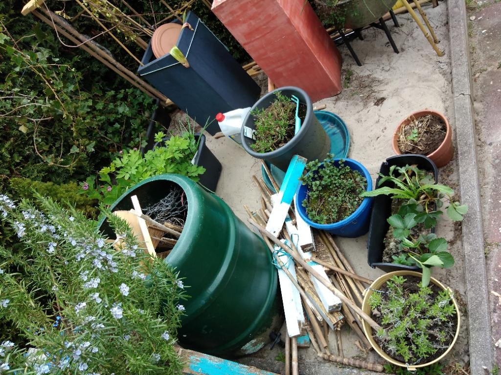 Gratis wit zand, Tuin en Terras, Zand, Ophalen, Gebruikt, Ophoogzand