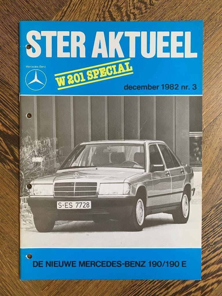 Ster Aktueel intern Mercedes-Benz 190 E W201-special 1982 3, Nieuw, Mercedes-Benz, Mercedes, Ophalen of Verzenden