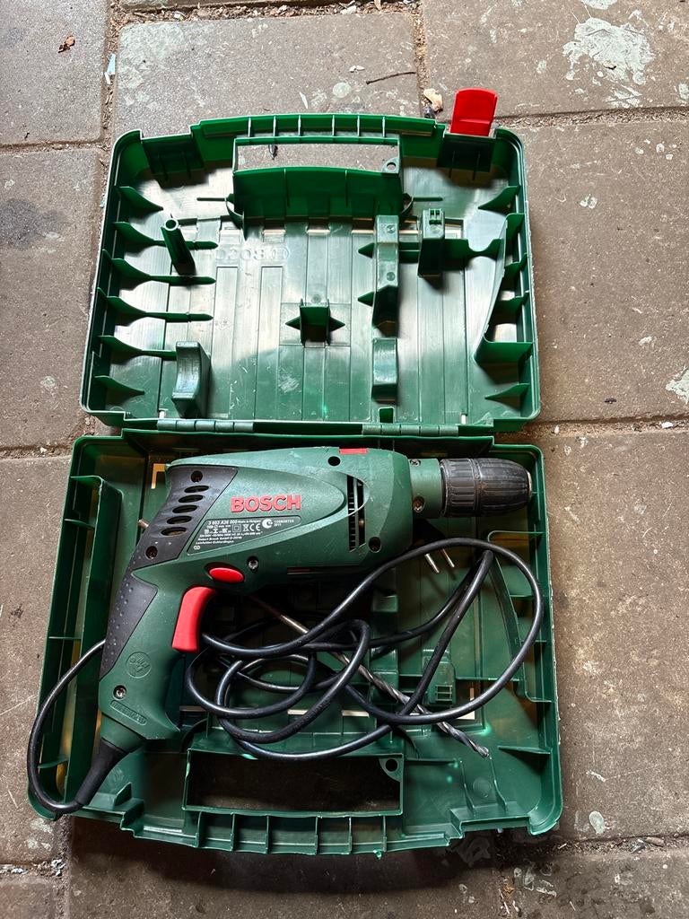 Bosch PSB 50 Boormachine met klopfunctie, Boormachine, Gebruikt, Ophalen of Verzenden, Klopboormechanisme