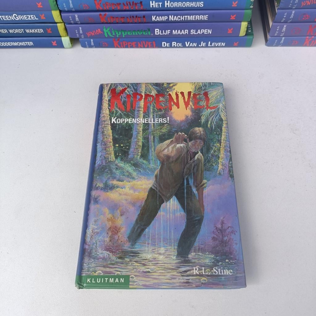 Kippenvel - Koppensnellers! door R.L. Stine, Ophalen of Verzenden, Zo goed als nieuw, R.L. Stine