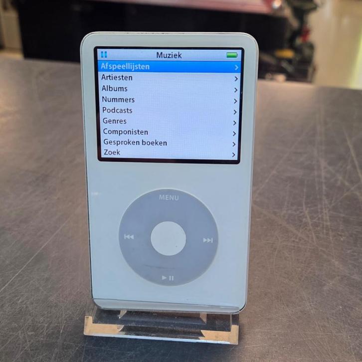 Apple - iPod Classic 80GB 5e gen - Wit - prima staat, Audio, Tv en Foto, Mp3-spelers | Apple iPod, Zo goed als nieuw